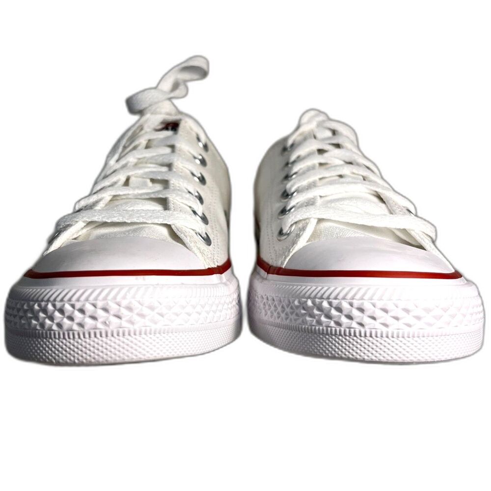 Converse Chuck Taylor All Star Unisex M-SZ7 W-SZ9 White Low Top Sneakers NEW - Picture 4 of 6